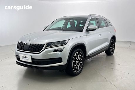 Grey 2021 Skoda Kodiaq SUV 132TSI 4X4