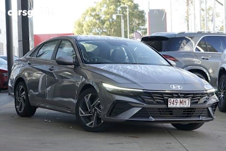 Grey 2024 Hyundai I30 Sedan Premium