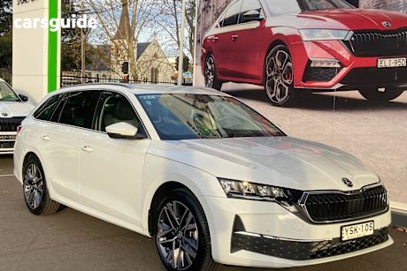 White 2024 Skoda Octavia Wagon Select 110Tsi