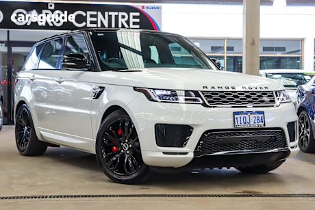 White 2018 Land Rover Range Rover Sport SUV SDV8 HSE 4X4