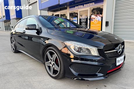 Black 2015 Mercedes-Benz CLA-Class SUV CLA250 SPORT 4WD