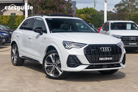 White 2025 Audi Q3 SUV 40 TFSI S LINE 4WD