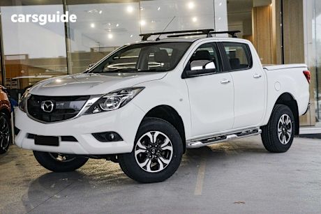 White 2018 Mazda BT-50 Dual Cab Utility Xtr (4X2)
