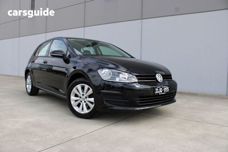Black 2015 Volkswagen Golf Hatchback 90 Tsi Comfortline