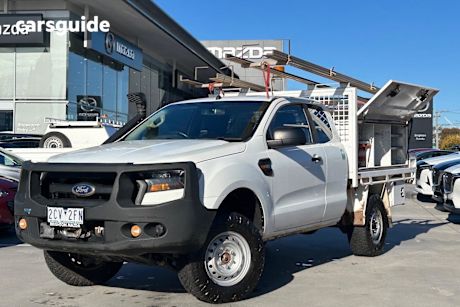 White 2017 Ford Ranger Ute Tray XL 4X4