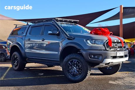 Grey 2020 Ford Ranger Double Cab Pick Up Raptor 2.0 (4X4)