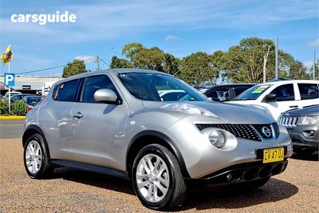 Silver 2015 Nissan Juke Wagon Ti-S (Awd)