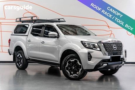 Silver 2021 Nissan Navara Ute Tray ST-X 4X4