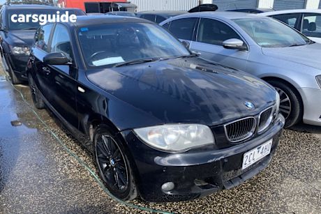 Black 2006 BMW 1 Hatch 120I R