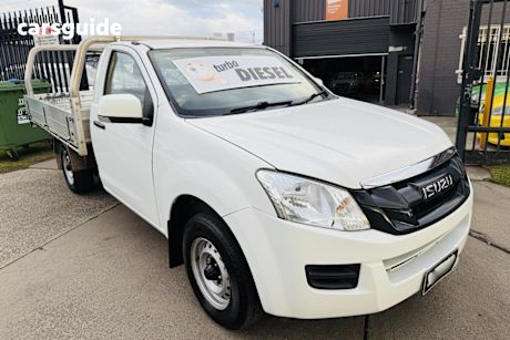 White 2016 Isuzu D-MAX Cab Chassis Sx (4X2)
