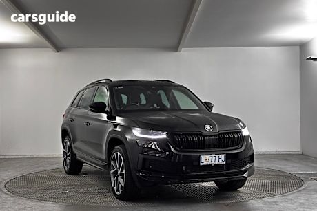 Black 2023 Skoda Kodiaq Wagon Sportline (4X4) 132Tsi