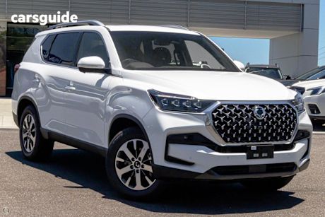 White 2025 Kgm Rexton SUV ULTIMATE