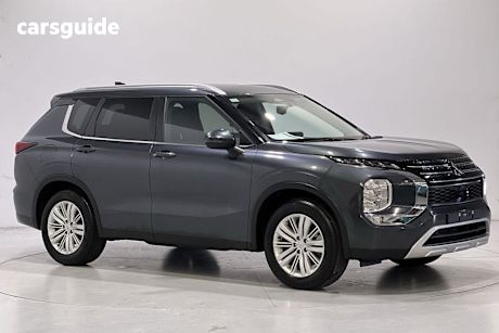 Grey 2023 Mitsubishi Outlander SUV LS BLACK EDITION F