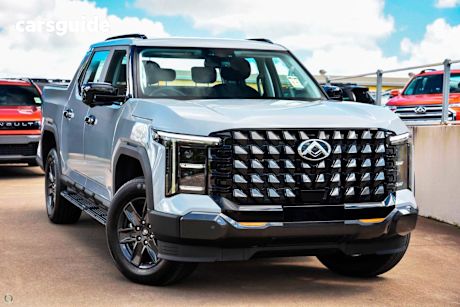 Grey 2025 LDV Terron 9 Ute Tray ORIGIN 4WD