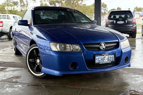 Blue 2004 Holden Commodore Ute Tray S VZ