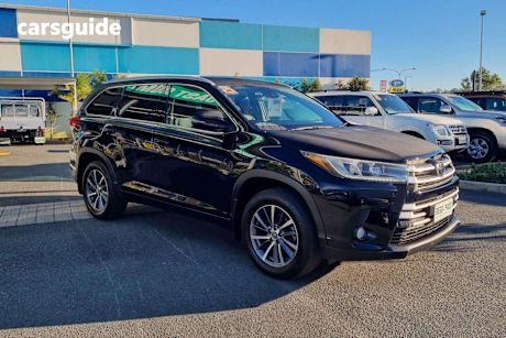 Black 2019 Toyota Kluger SUV GXL 4WD