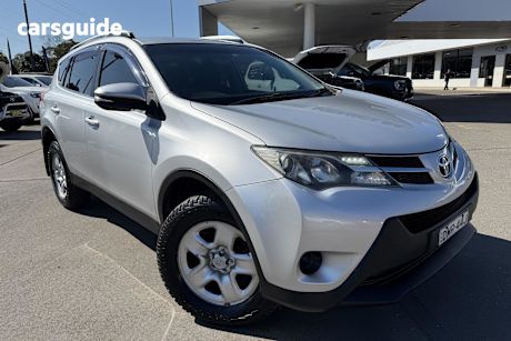 Silver 2015 Toyota RAV4 Wagon Gx (4X4)