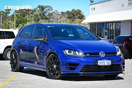Blue 2015 Volkswagen Golf Hatch R WOLFSBURG EDITION 4WD