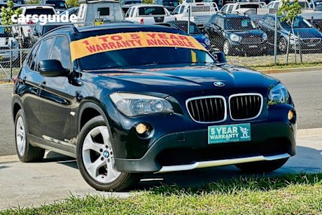 Black 2012 BMW X1 Wagon Sdrive 20D