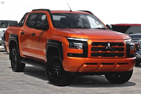 Orange 2025 Mitsubishi Triton Ute Tray GSR 4X4