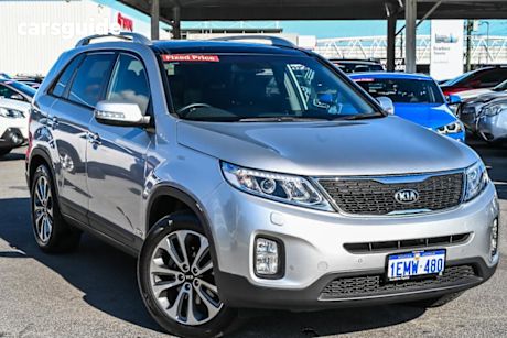 Silver 2014 Kia Sorento Wagon Platinum (4X4)