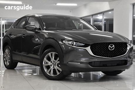 Grey 2024 Mazda CX-30 SUV G20 TOURING F