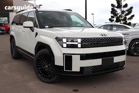 White 2025 Hyundai Santa FE SUV HYBRID CALLIGRAPHY 4X4