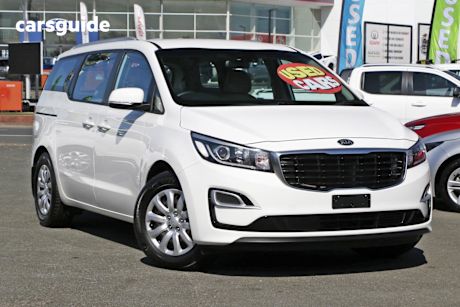 White 2020 Kia Carnival SUV S F