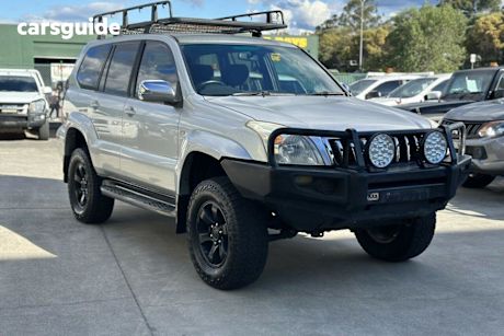 Silver 2006 Toyota Landcruiser Prado Wagon Gxl (4X4)