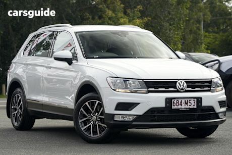 White 2017 Volkswagen Tiguan Wagon 132 Tsi Comfortline