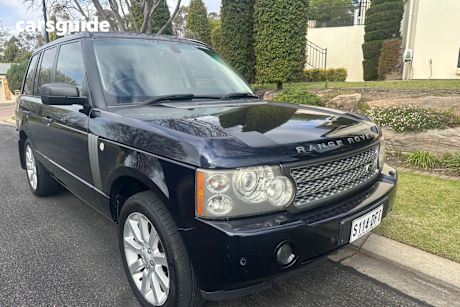 Blue 2006 Land Rover Range Rover Wagon Vogue Td6