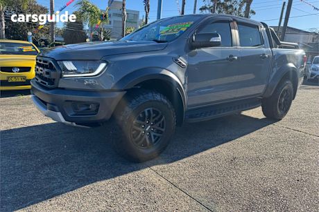 Grey 2020 Ford Ranger Ute Tray RAPTOR 4X4