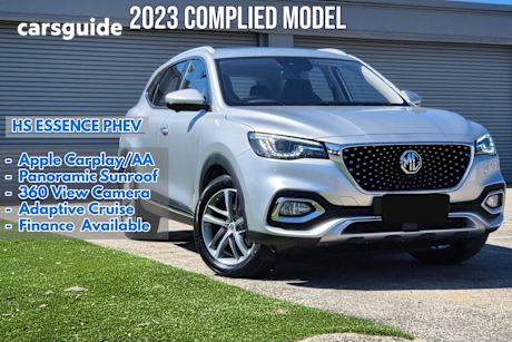 Silver 2023 MG HS Wagon Phev Essence +Ev
