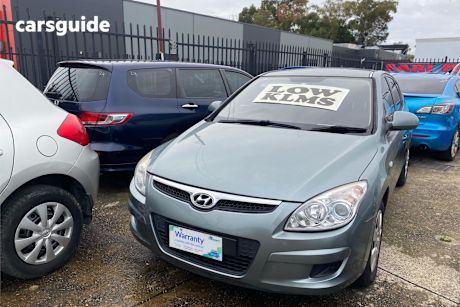 Grey 2009 Hyundai I30 Hatchback Sx