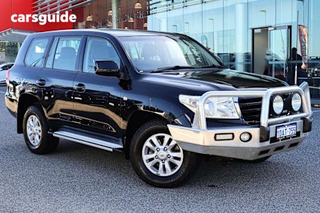 Black 2009 Toyota Landcruiser SUV GXL 4X4