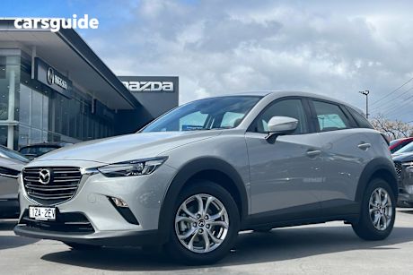 Grey 2024 Mazda CX-3 SUV G20 PURE F