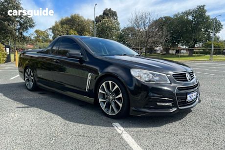 Black 2013 Holden UTE Utility Ss