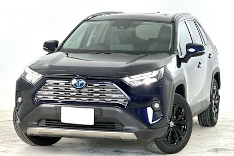 Blue 2023 Toyota RAV4 SUV CRUISER 4X4