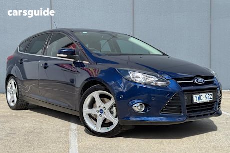 Blue 2012 Ford Focus Hatch TITANIUM F