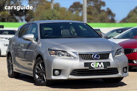 Silver 2011 Lexus CT Hatch CT200H F SPORT F