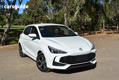 White 2025 MG MG3 Hatchback Excite