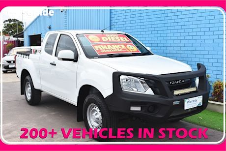 White 2019 Isuzu D-MAX Space Cab Utility Sx Hi-Ride (4X2)