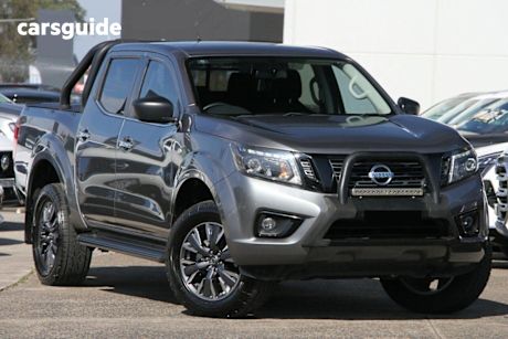 Grey 2020 Nissan Navara Ute Tray ST 4X4