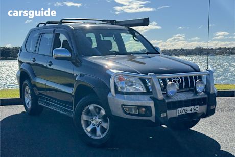 Black 2003 Toyota Landcruiser Prado SUV GXL 4X4
