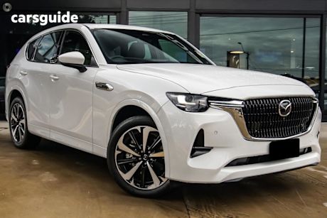 White 2025 Mazda CX-60 SUV P50E AZAMI 4X4