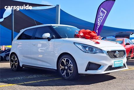 White 2021 MG MG3 Hatch EXCITE F