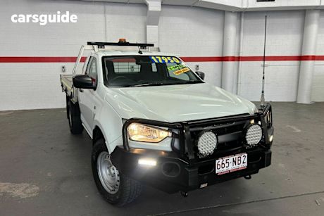 White 2021 Isuzu D-MAX Cab Chassis Sx (4X2)