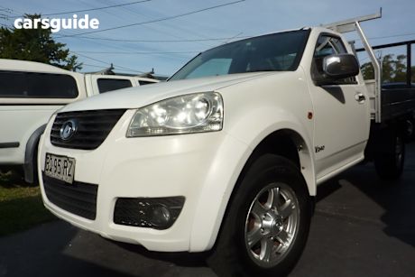White 2012 Great Wall V240 Cab Chassis (4X2)