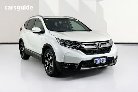 White 2019 Honda CR-V Wagon Vti-Lx (Awd)
