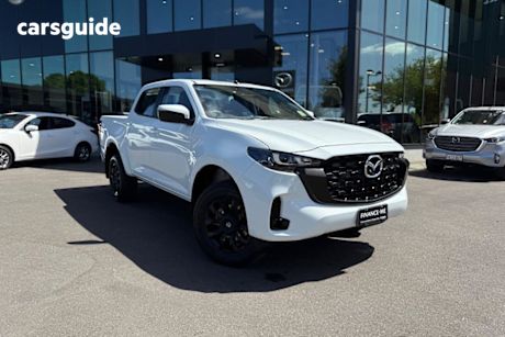 White 2025 Mazda BT-50 Freestyle Cab Chassis Xt (4X4)